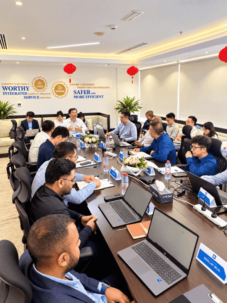 Leadership. Connection. Inspiration. CDHORIZON UAE was pleased to welcome our CEO Mr. Zhan for a visit, creating a valuable opportunity to connect with our team, exchange insights, and strengthen our shared vision for the future. The visit was filled with meaningful discussions around business growth, operational excellence, teamwork, and the importance of continuing to build a strong and united organization. Engaging with our teams on the ground, understanding their experiences, and sharing perspectives reinforced the spirit that drives CDHORIZON forward — working together, learning together, and growing together. We are grateful for the time, guidance, and valuable insights shared during the visit and look forward to turning these conversations into continued progress and success. Together, we move forward. Together, we grow.